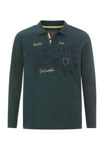 Рубашка поло с длинными рукавами makse Jan Vanderstorm, зеленый