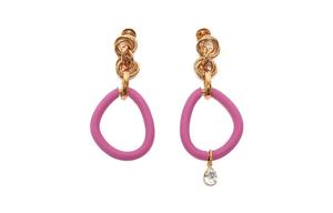 JW Anderson Серьги женские красные