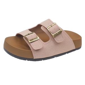 Puppytown Тихие противоскользящие шлепанцы женские розовые, цвет Pink