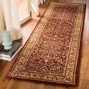 Ковер-ковер-дорожка SAFAVIEH, 77 x 366 см, коллекции Persian Legend, Rust & Beige, ручной работы из традиционной шерсти, идеально для помещений с высокой проходимостью в гостиной, спальне (PL520A)