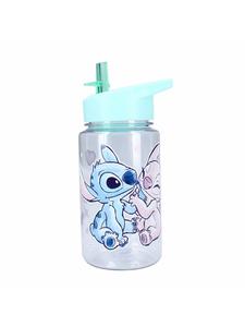 Детская бутылка для воды и питья Lilo & Stitch, 450 мл, синяя