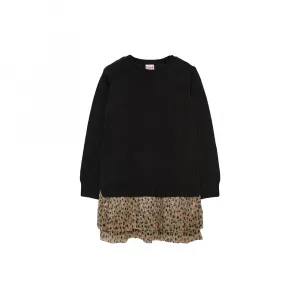 Платье Boboli Knitwear, черный