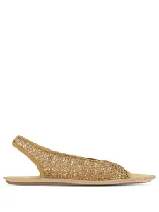 Сандалии Nomadic Stories с ремешком на пятке Ferragamo, золотой