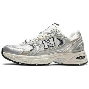 Кроссовки Runner Low Top для повседневного бега по городу и на работу унисекс NFL, Beige