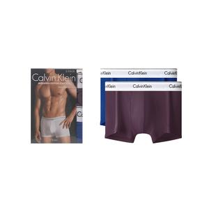 Мужские трусы 2 штуки Calvin Klein, синий/фиолетовый