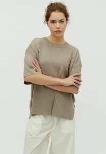 Базовая футболка sitta Mbym, Island Fossil Melange