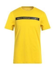 Футболка Armani Exchange, горчичный