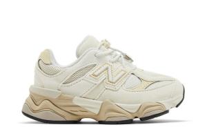 Кроссовки New Balance 9060 Toddler Sea Salt Linen, кремовый