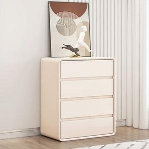 Yu Senyi Комод 50х40х80 см для гостиной и спальни из массива дерева, 4 ящика, настенный, с установкой