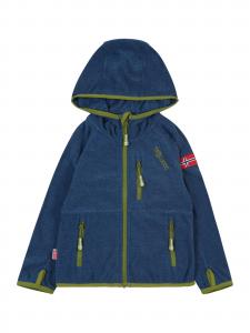 TROLLKIDS Спортивная флисовая куртка 'Sandefjord' в синем цвете