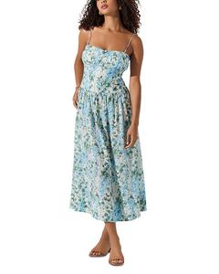 Капри Миди Платье ASTR the Label, мультиколор