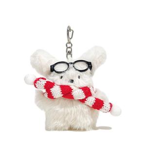 Очаровательный стеклянный брелок для рюкзака в виде щенка плюшевая кукла подвеска высотой 6см 77 SEVEN DREAM