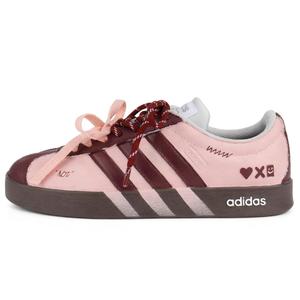 ВЛ Корт 2.0 устойчивые к истиранию низкие скейтерские кроссовки унисекс розовые Adidas, Peach