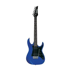 Электрогитара Ibanez GRX20Z с шестью струнами, корпус цельный, для правшей, цвет Jewel Blue, полный размер