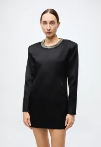 Элегантное мини-платье adara с бриллиантовой отделкой Bardot, Black