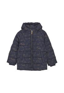 Зимнее пальто Minymo MIJacket quilted AOP, Parisian Night/Dark Blue