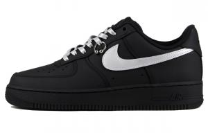 Кроссовки Nike Air Force 1 Skateboarding Shoes Unisex Low-top Black/silver, черный