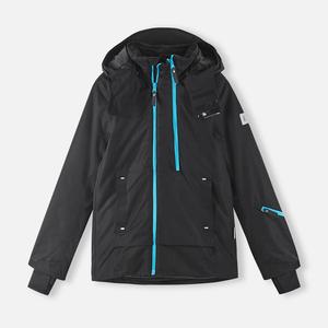 Утепленная лыжная куртка Reima Tieten (для мальчиков) - 2024 ЗИМА, Black/Black