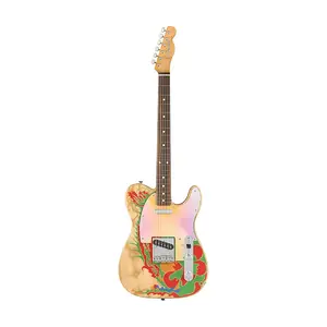 Электрогитара Fender Jimmy Page Dragon Telecaster, гриф из розового дерева, натуральный цвет