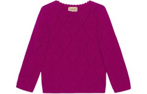 Свитер детский Gucci, ярко-розовый