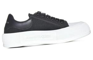 Alexander McQueen Deck Lifestyle Shoes Men Low-top Black