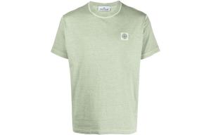 Футболка мужская зеленая Stone Island, зеленый
