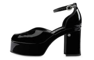 Туфли-лодочки на платформе с ремешком на щиколотке Gucci