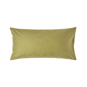 Наволочка Homescapes Fadendichte 1000, 50x1x90 см цвет olivgrün