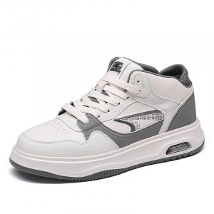 Spider King Кроссовки для скейтбординга средней высоты, мужские, белые, серые