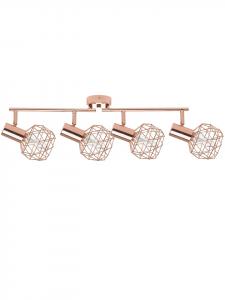 Потолочные светильники CHENAB из меди - (Ш) 58 x (В) 17 x (Д) 12 см Beliani, Kupfer - (W) 58 x (H) 17 x (L) 12 cm