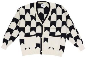 Вязаный кардиган Rhude Chevron Checkered
