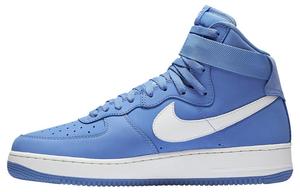 Кроссовки Nike Air Force 1 Hi Retro Qs University Blue/Summit White, синий