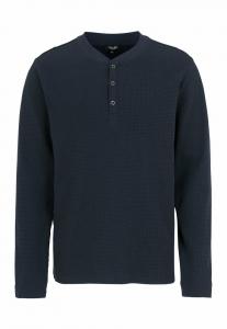 Топ Cellbes of Sweden LONG-SLEEVED, Navy/Mottled Dark Blue