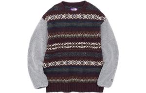 Свитер унисекс темно-красный THE NORTH FACE PURPLE LABEL