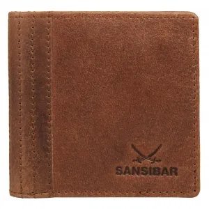 Кошелек Занзибар, натуральная кожа Sansibar, цвет Cognac