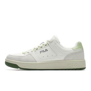 Кроссовки FILA Targa Skateboarding Shoes Women's Low-top Milk White / Lettuce Green, зеленый