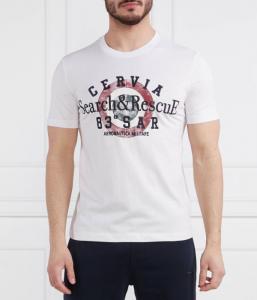 Футболка мужская Aeronautica Militare с принтом, белый