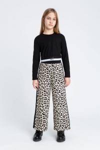 Детский лонгслив Twinset, черный