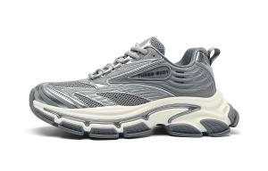 HLA Трехкомпонентные массивные низкие кроссовки мужские серые, цвет Gray