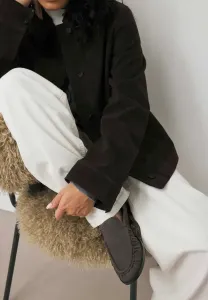 Лоферы с отделкой в виде сборок Na-Kd, Brown