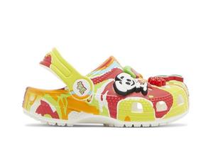 Кроссовки Crocs Trix x Classic Clog Kids Rise N’ Style, разноцветный