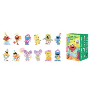 Подарочная коробка-сюрприз с героями Elmo, Cookie Monster, Big Bird POP MART