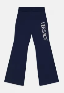 Детские спортивные штаны с вышитым логотипом. Versace, Navy/Silver Coloured