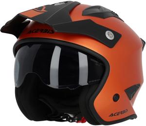 Acerbis aria металлический реактивный шлем, Orange Matt