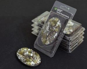 Gamers Grass: Подставки Овальные - Зима 105 мм (1 шт.) Inna marka