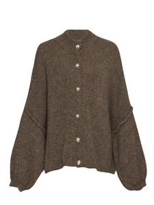 Вязаный кардиган Lilavie  Lolaa Oversize One Size, коричневый