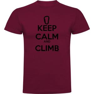 Футболка Kruskis Keep Calm And Climb, красный