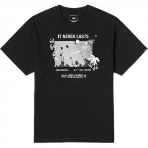 Vans Футболка унисекс черная