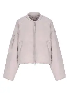 Дутая куртка на молнии Canada Goose, бежевый