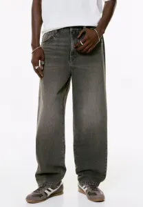 Свободные джинсы Pull&Bear, Metallic Black